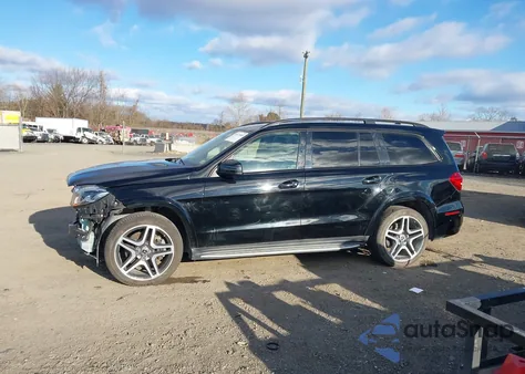 2018 Mercedes-Benz Gls 550 4Matic z USA, uszkodzony, nr VIN 4JGDF7DE8JB095066
